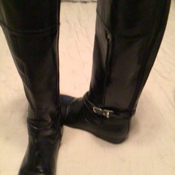 Unisa Black Riding Style Boot Size 7 - Picture 3 of 4
